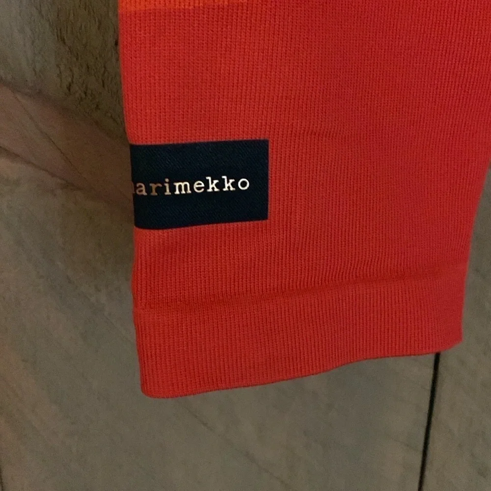 Adidas Marimekko Aeroready Aeroknit 7/8 tights / leggings Collegiate orange